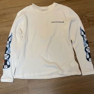 Chrome Hearts Matty Boy Sinister thermal white long sleeve shirt size Medium